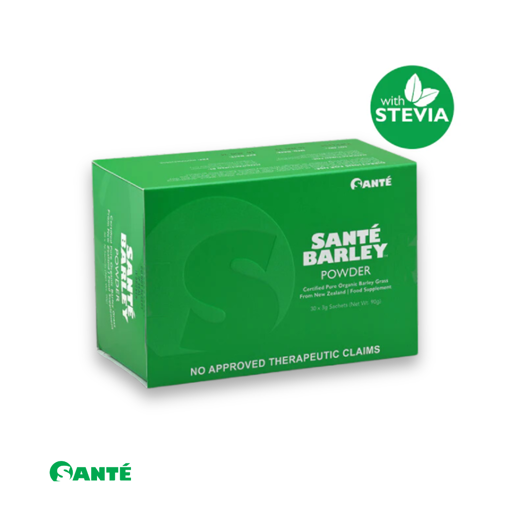 Santé Barley Powder (30 Sachets) with Stevia